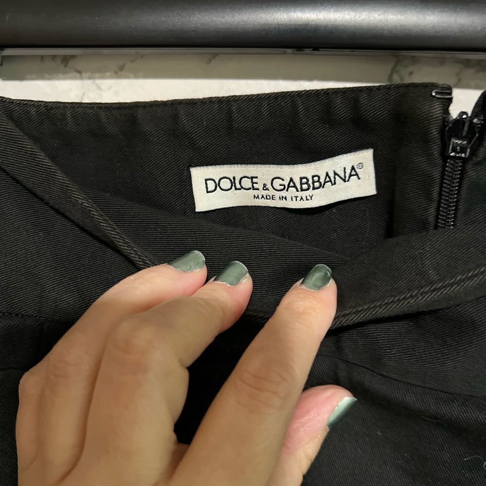 Dolce & Gabbana Black Pencil Skirt - Picture 6 of 17